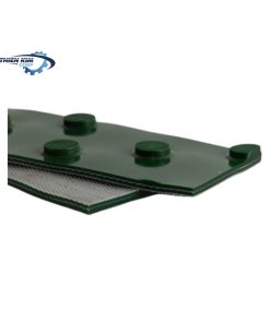 Băng tải PVC xanh hạt nút 3mm